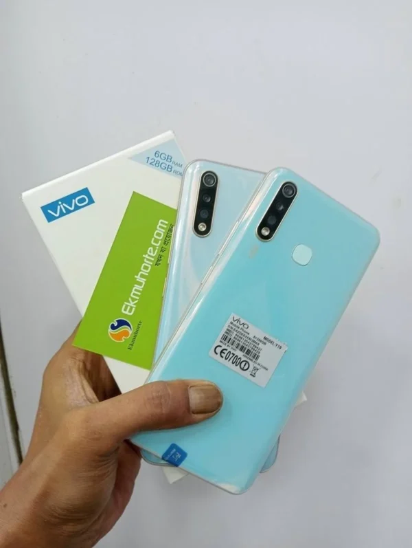 Vivo Y19 8GB RAM 256GB ROM Dual Sim FingerPrint Full Box - Image 3