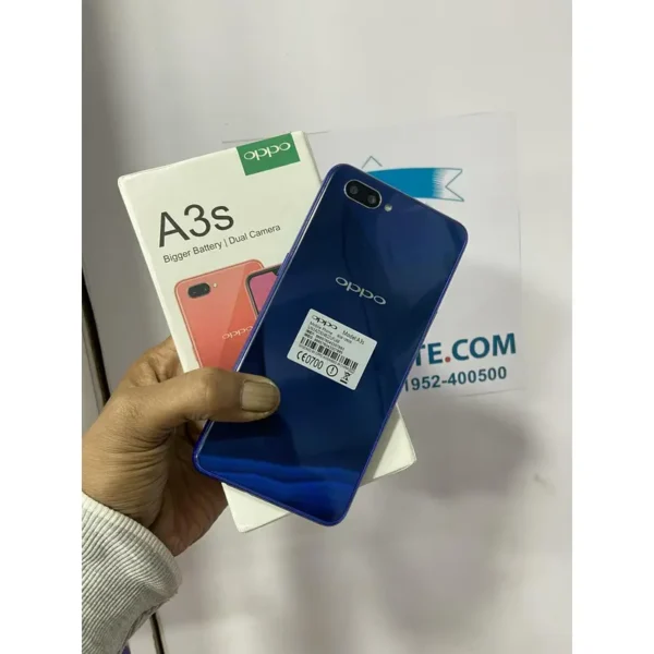 Oppo A3s 6GB RAM 128GB ROM Dual Sim Face Lock Full Box - Image 3