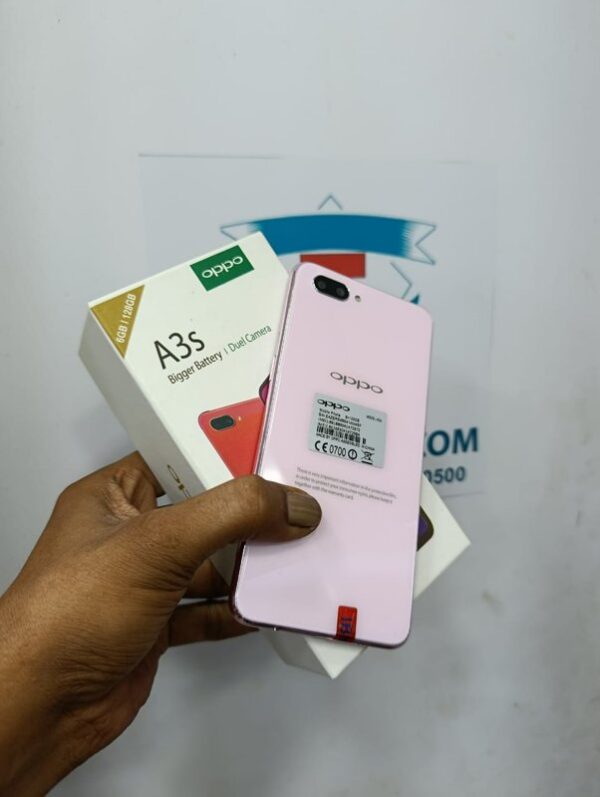 Oppo A3s 6GB RAM 128GB ROM Dual Sim Face Lock Full Box - Image 10