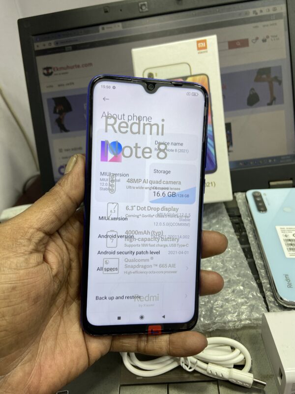 Xiaomi Redmi Note 8 6GB RAM 128GB ROM Dual Sim Fingerprint - Image 6