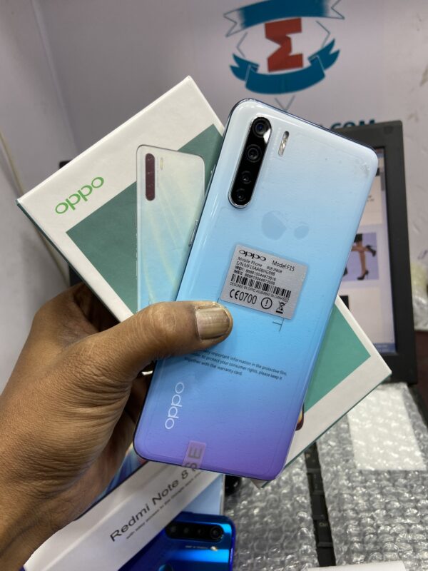 Oppo F15 8GB RAM 256GB ROM Display Finger Full Box - Image 3